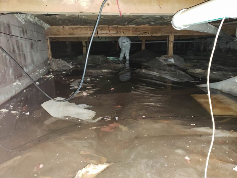 Final Crawlspace Finish